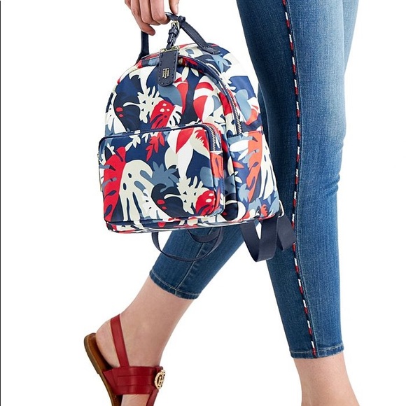 Tommy Hilfiger Handbags - Tommy Hilfiger Julia Tropical Palm Dome Backpack